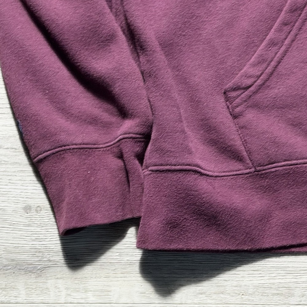 Vintage Bloomsburg University Hoodie Jansport Large Maroon Sweatshirt - Picture 3 of 9
